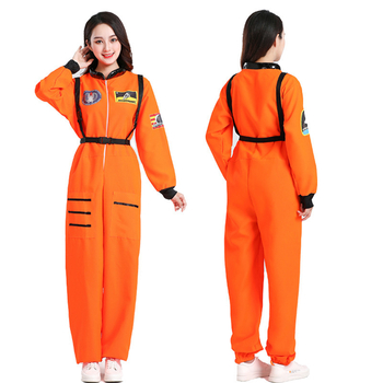 Halloween astronaut kostim za žene u dobi 18–24, svemirski kostim, Chenille tkanina, 95% poliester, pogodan za uloge u igračkim animacijama, proljeće 2022