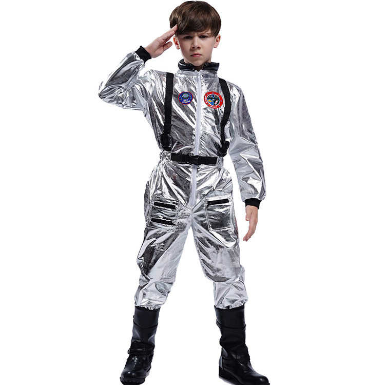 Halloween astronaut kostim za žene u dobi 18–24, svemirski kostim, Chenille tkanina, 95% poliester, pogodan za uloge u igračkim animacijama, proljeće 2022