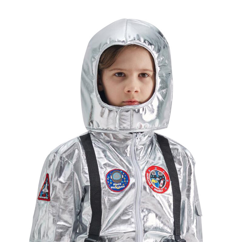 Halloween astronaut kostim za žene u dobi 18–24, svemirski kostim, Chenille tkanina, 95% poliester, pogodan za uloge u igračkim animacijama, proljeće 2022