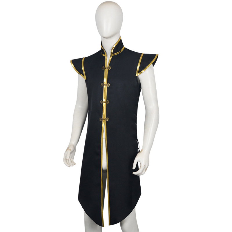 Vesta cosplay Viking - unisex, fără mâneci, poliester, 80-90% conținut material, vara 2025