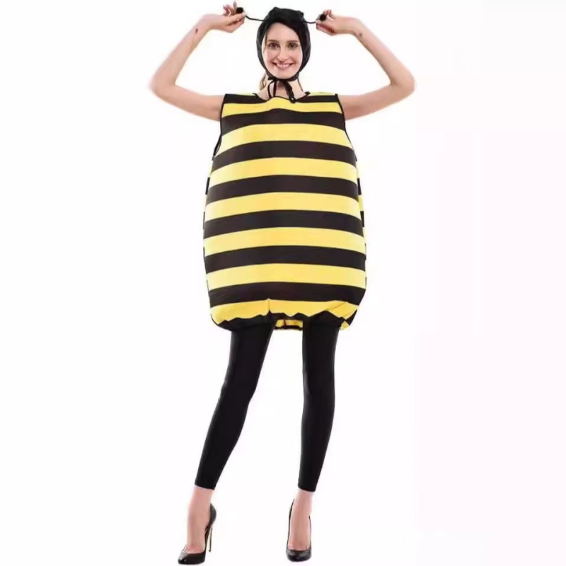 Kostim cosplay za pčelu za odrasle – unisex, za scenu, poliester i kompozitna pjena, proljeće 2025