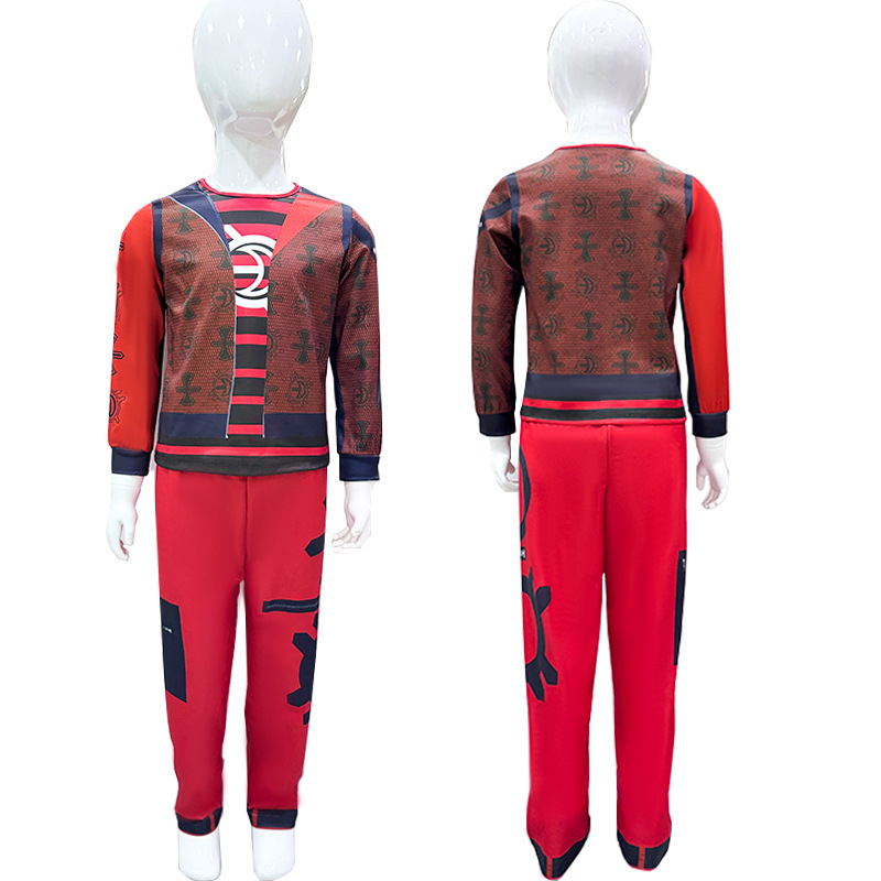 Nova Zombi Gimnazija 4 cosplay kostim – komplet, Materijal Milk Silk, Polyester + Spandex, Unisex, Ljeto 2025, Za dob 17 i manje