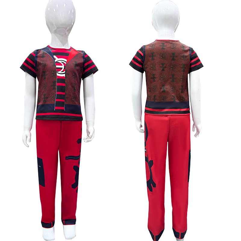 Nova Zombi Gimnazija 4 cosplay kostim – komplet, Materijal Milk Silk, Polyester + Spandex, Unisex, Ljeto 2025, Za dob 17 i manje