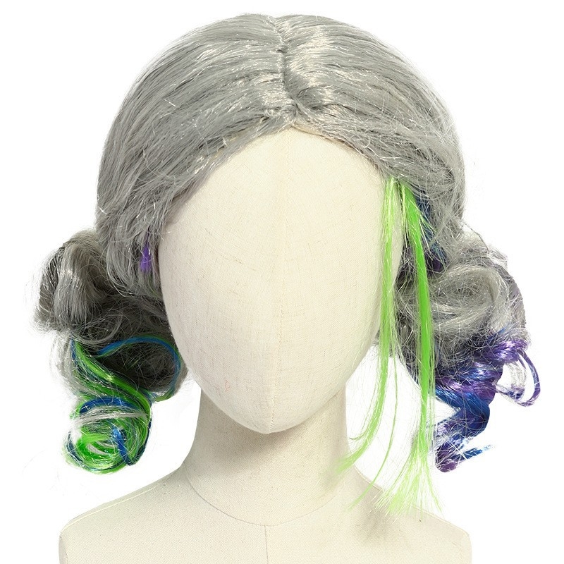 Halloween őrült tudós cosplay jelmez színpadi játékhoz - Uniszex, poliészter anyag 80-90%