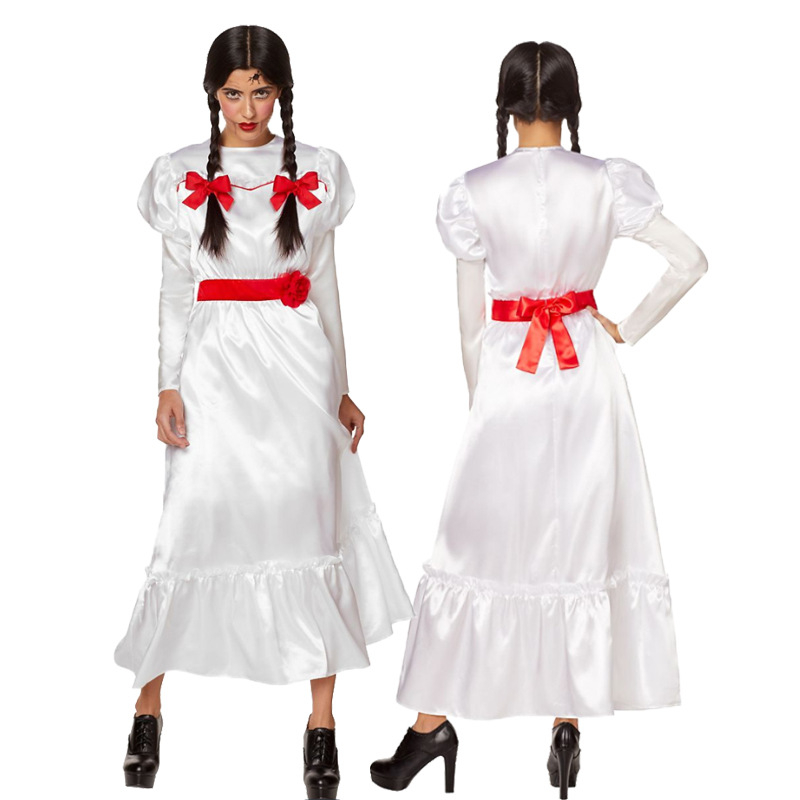 Costum Halloween Annabel Create – Rochie Cosplay, 80% poliester, Femeie 18–24 ani, Pentru jocuri de rol, primăvara 2025