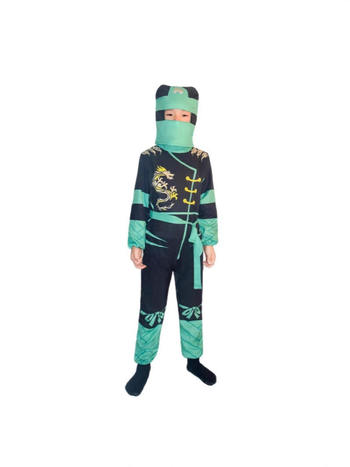 Hongxuan dječji Halloween kostim: japanski samuraj ninja za uloge i cosplay, poliester 95%+, unisex, izdanje proljeće 2025