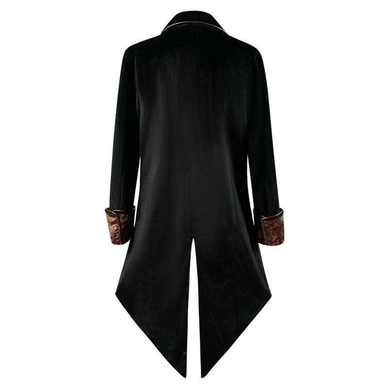 Muški kaput u stilu steampunk srednjovjekovni frock coat gotičko-viktorijanski, u tri boje