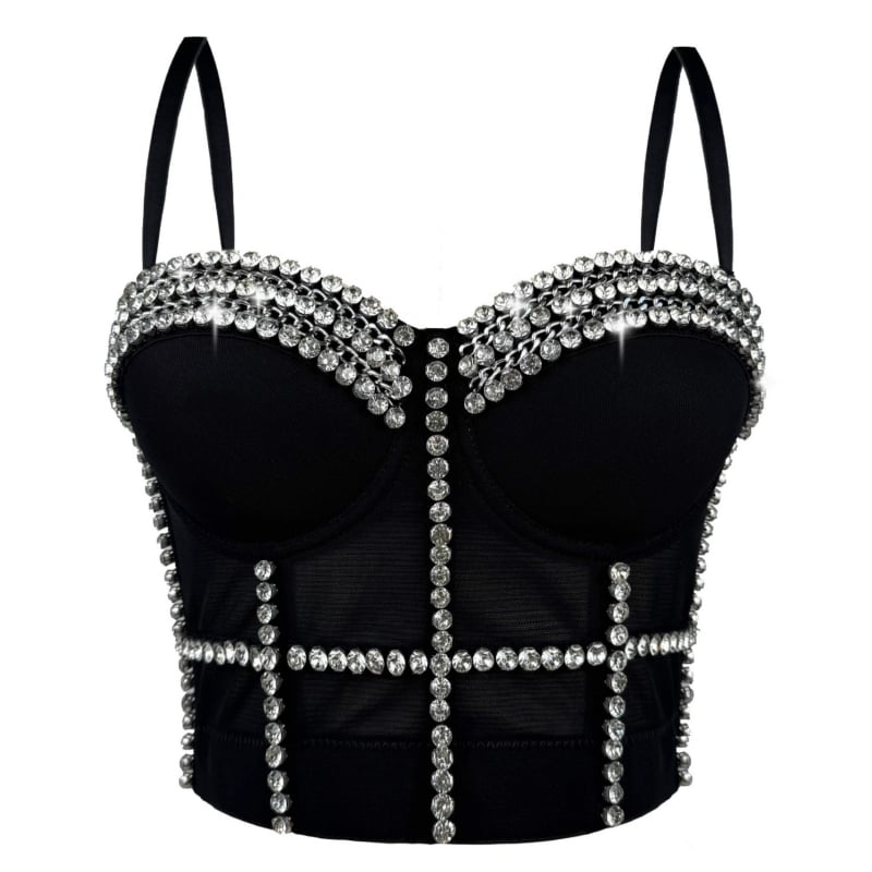 Montisha ženski shapewear s perlama za folklorni ples – Lycra, viskoza 95% i spandeks 5%, proljeće 2025
