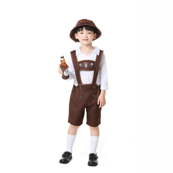Cosplay kostim za Bavarski festival piva za muškarce — poliester, 80–90% glavne tkanine, za uloge, proljeće 2025