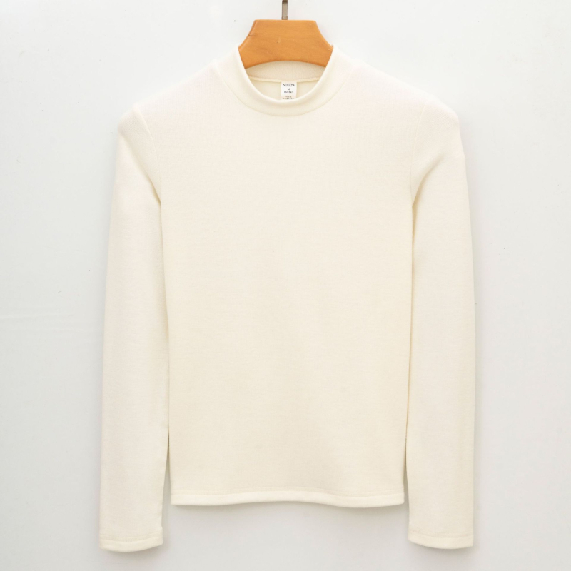 Θερμική μακρυμάνικη μπλούζα τύπου T-shirt με ημιψηλό λαιμό (μίγμα ακρυλικού 30-50%, επεξεργασία χωρίς σιδέρωμα, ημιψηλός λαιμός, θερμική μόνωση)