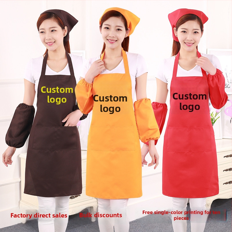 Főző kötény – ujj nélküli – poliészter, szennyeződés elleni, modern letisztult stílus, egyszínű minta