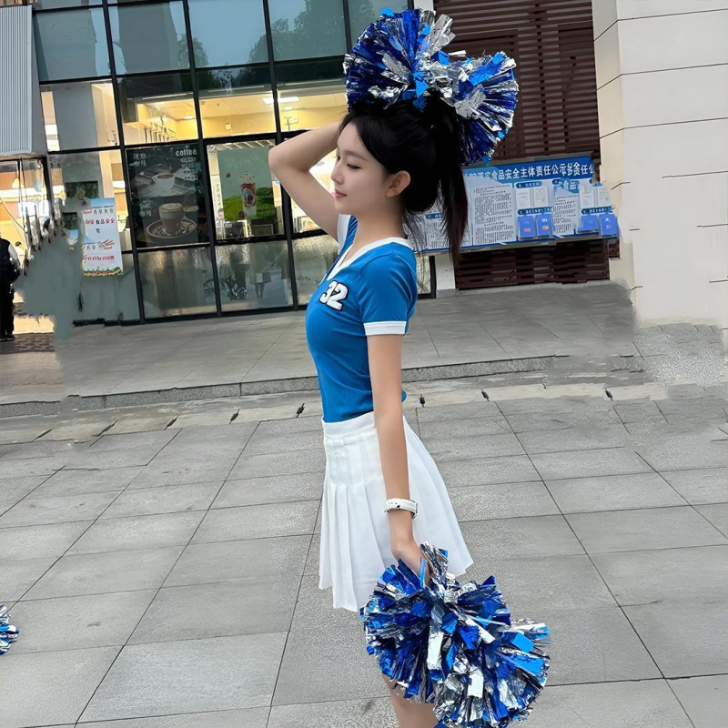 Unisex kostim za cheerleading i jazz ples, za aerobiku i sportske događaje