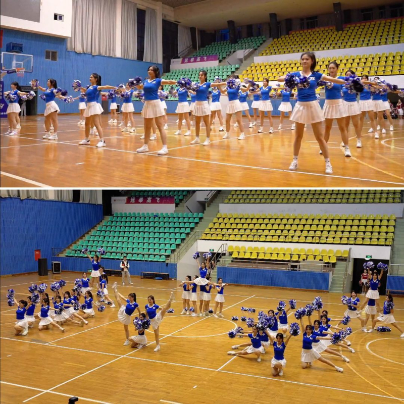 Unisex kostim za cheerleading i jazz ples, za aerobiku i sportske događaje
