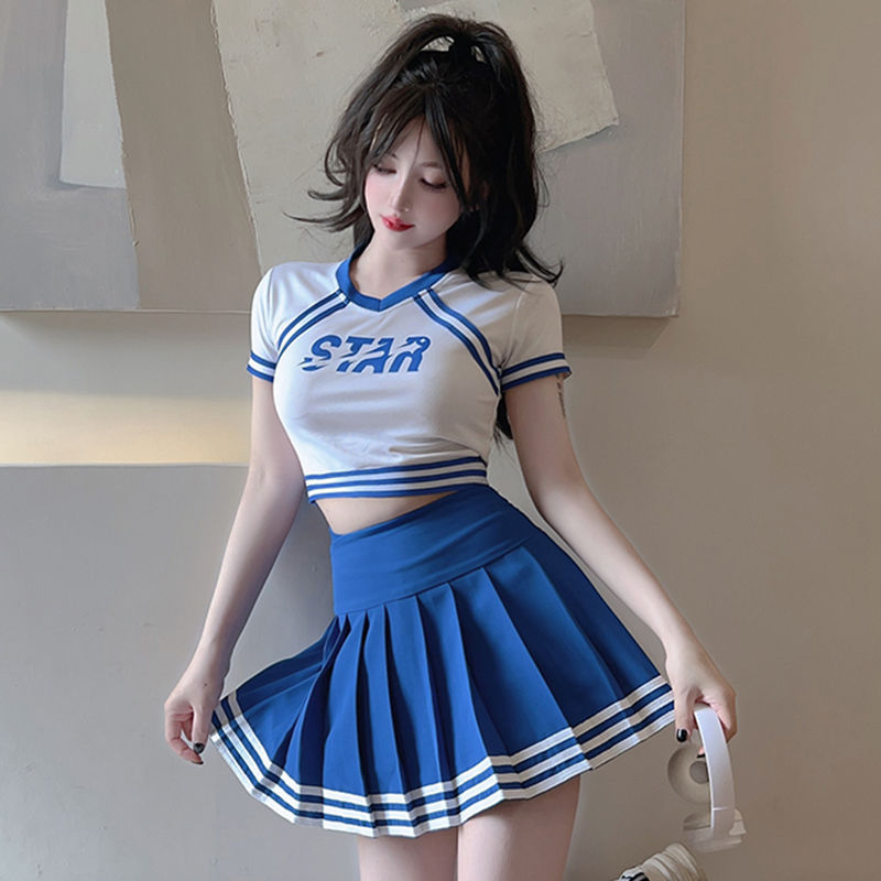 Unisex uniforma za cheerleading, Chenille-Spandex mješavina, za timske nastupe i plesne izvedbe