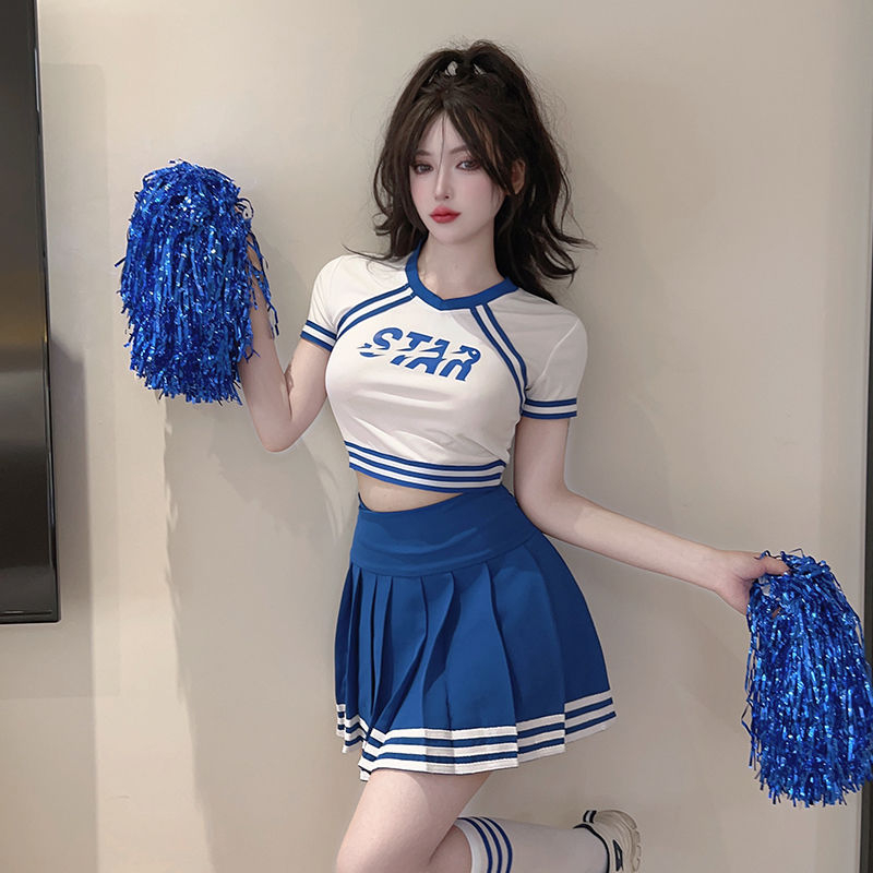 Unisex uniforma za cheerleading, Chenille-Spandex mješavina, za timske nastupe i plesne izvedbe