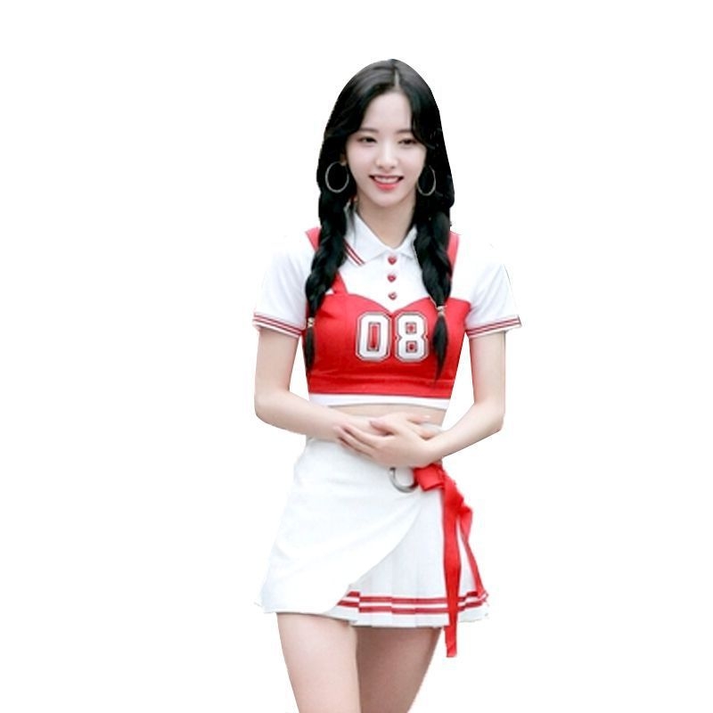 Hong Laisen kostim za scensko nastupanje cheerleadinga – Chenille tkanina; 70–80% spandeks; poliesterska smjesa; Unisex; folklorni plesovi