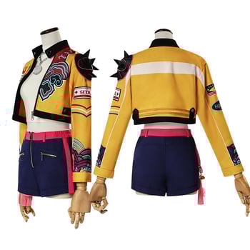 Női cosplay jelmez – Kpop Witch Hunter Group téma, poliészter anyag, 2024 tavasz