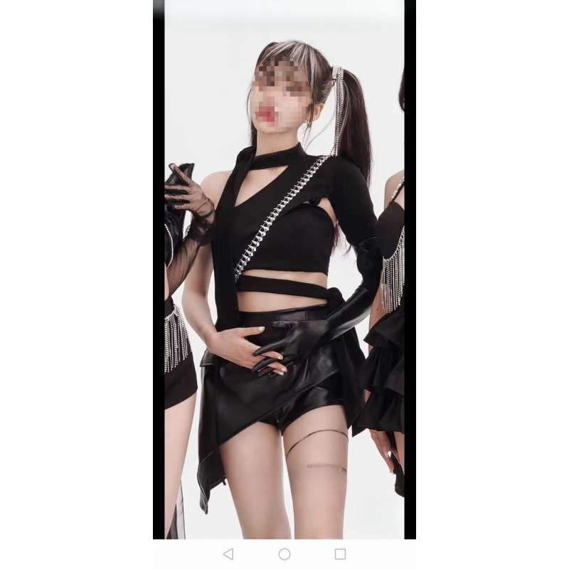 Scenski Outfit za plesnu skupinu M7 – unisex, chenille tkanina, glavni materijal spandex, postotak spandexa ispod 30%, ljetna kolekcija 2023, pogodno za folklorni ples
