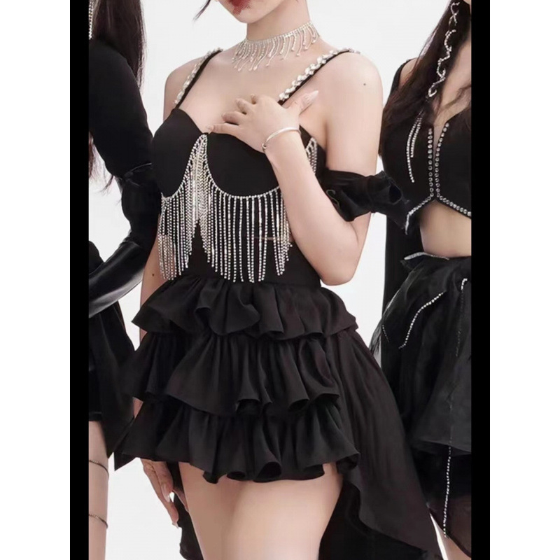 Scenski Outfit za plesnu skupinu M7 – unisex, chenille tkanina, glavni materijal spandex, postotak spandexa ispod 30%, ljetna kolekcija 2023, pogodno za folklorni ples