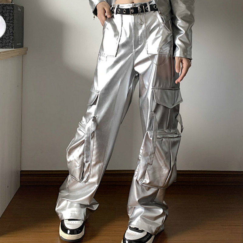 Set de haine pentru reprezentații K-Pop: costum futurist pentru scenă și bar; chenille și spandex ca material principal; toamnă 2024; unisex; conținut principal <30%