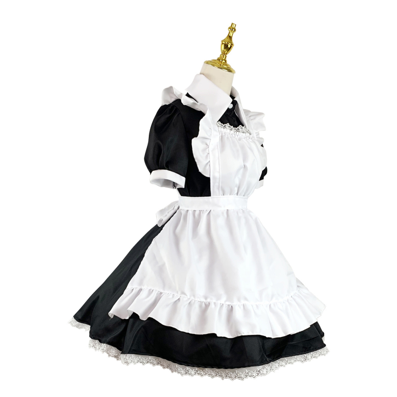 Haljina za maid cosplay za igre i anime uloge, za žene, smjesa sintetičkih vlakana, 100% poliester.