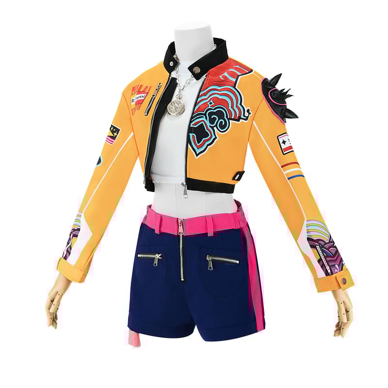 Hunter Witch cosplay jelmez – K-Pop lánycsapat Rumi karakterek, ruházat anime szerepjátékhoz, poliészter 70-80% elasztán, 2025 ősz, Mante márka