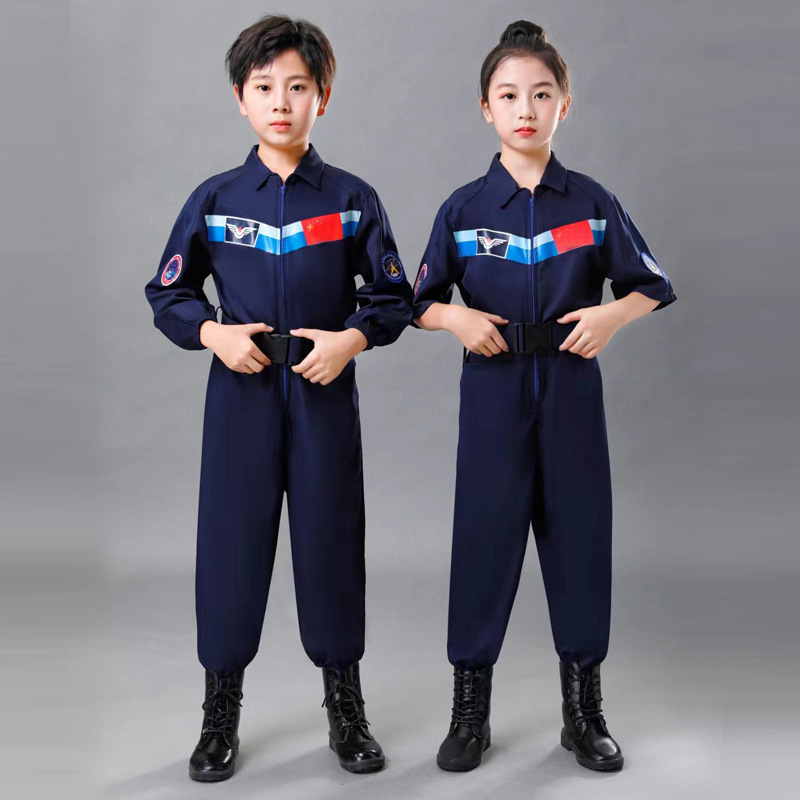 Dječji kostim astronauta za scensku izvedbu - unisex, marka Sweet Xi ruowan, Spandex tkanina, udio 90-95% Spandex, pogodno za djecu mlađu od 17 godina.