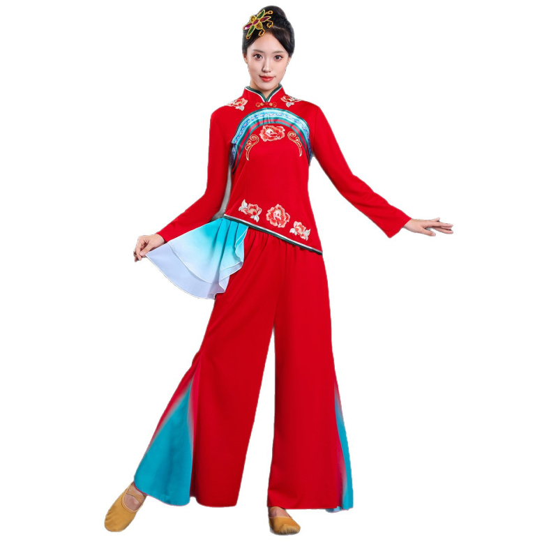 Yangko kostim za predstavu, unisex, Spandex tkanina, folklorni ples, proljeće 2025