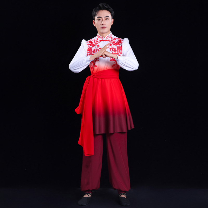 Yangko kostim za predstavu, unisex, Spandex tkanina, folklorni ples, proljeće 2025