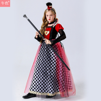Halloween cosplay kraljevska haljina za princezu - pamuk–miješana tkanina; 90% poliester; dobna skupina 18–24; Ljeto 2025