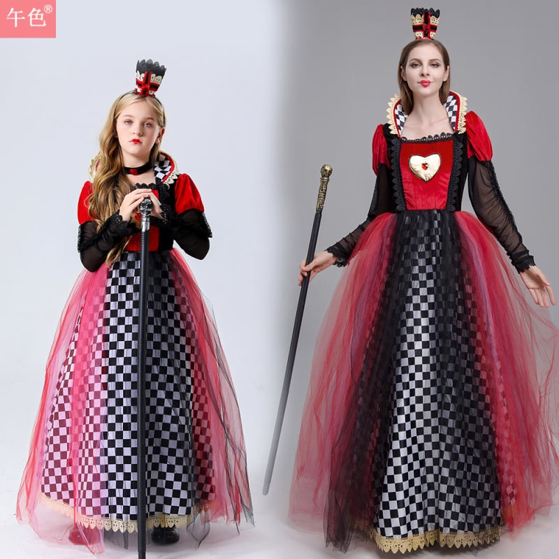 Halloween cosplay kraljevska haljina za princezu - pamuk–miješana tkanina; 90% poliester; dobna skupina 18–24; Ljeto 2025