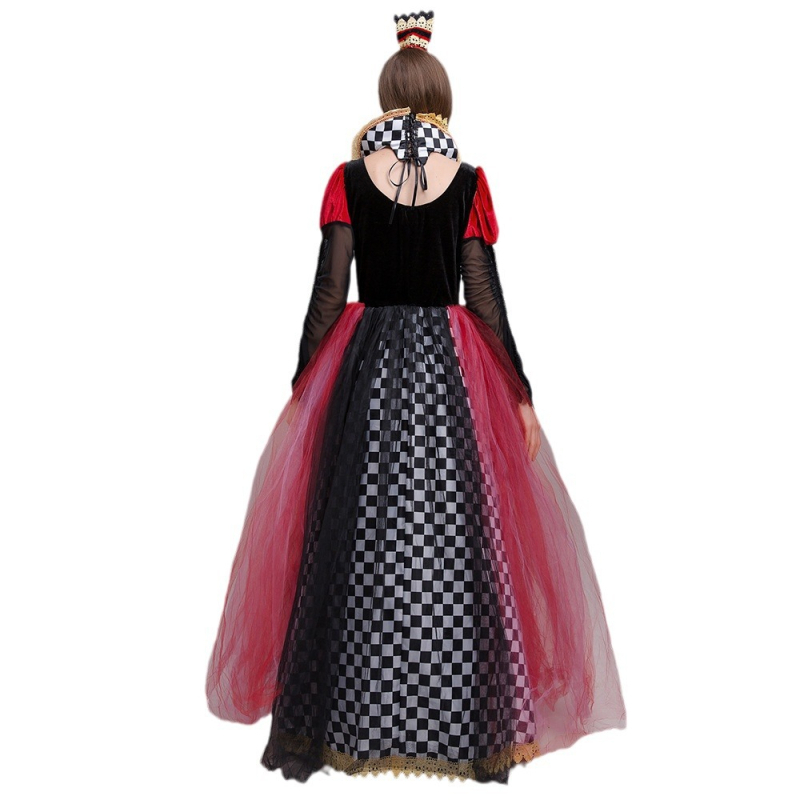 Halloween cosplay kraljevska haljina za princezu - pamuk–miješana tkanina; 90% poliester; dobna skupina 18–24; Ljeto 2025