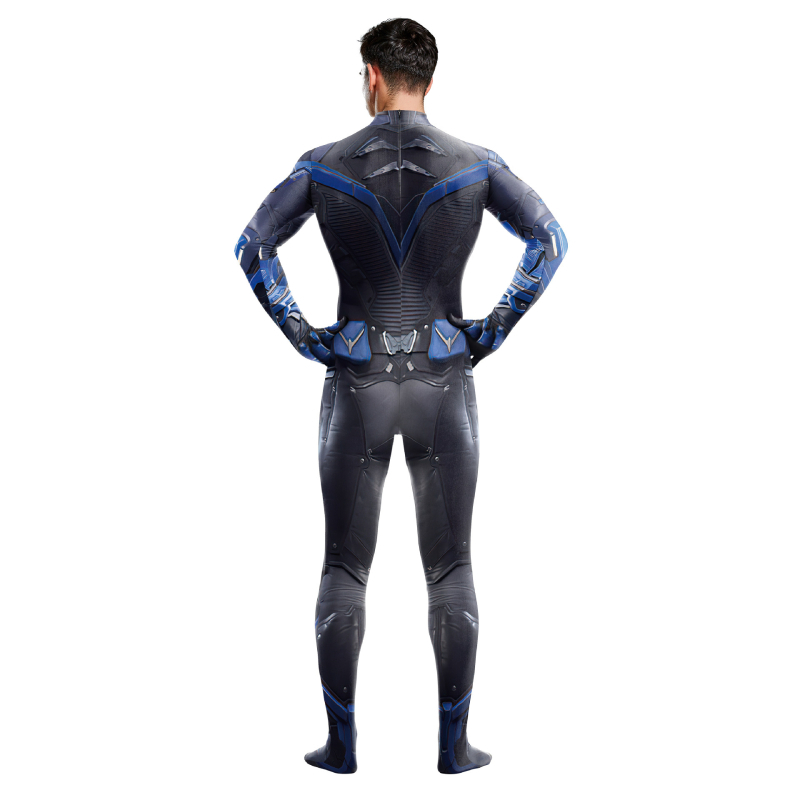 Gotham Knight cosplay kombinezon od Milk Silk tkanine, poliester/elastan mješavina 80–90% poliestera, <30% elastana, unisex, jesen 2025