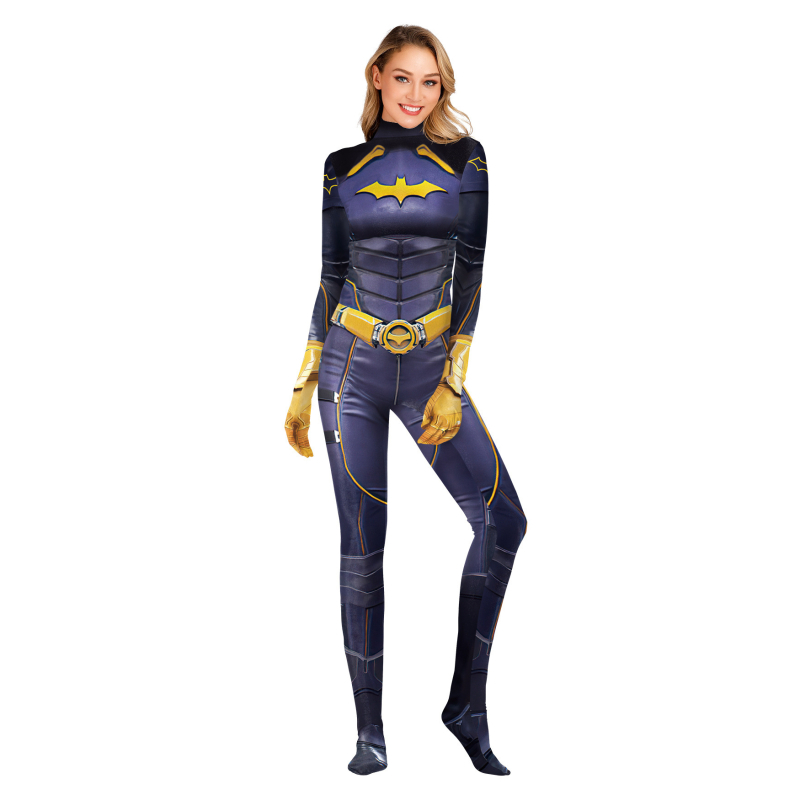 Gotham Knight cosplay kombinezon od Milk Silk tkanine, poliester/elastan mješavina 80–90% poliestera, <30% elastana, unisex, jesen 2025