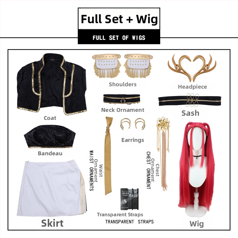 Cosplay kostým Many pre ženy — PU koža s umelou srsťou, na hry a animácie