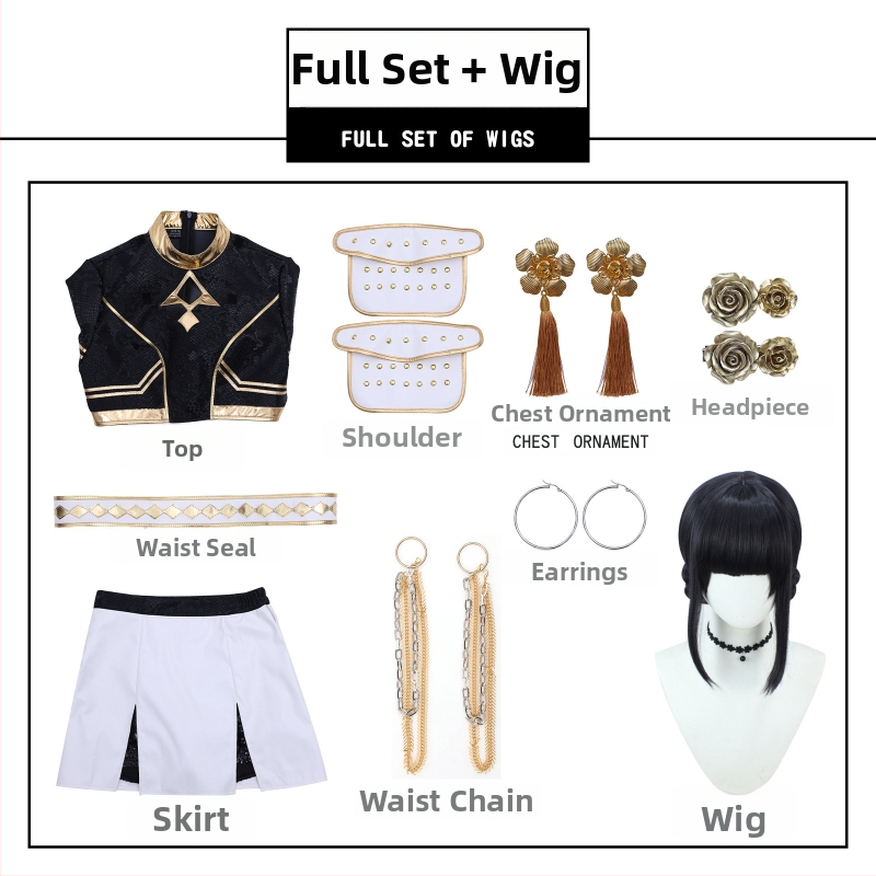 Cosplay kostým Many pre ženy — PU koža s umelou srsťou, na hry a animácie