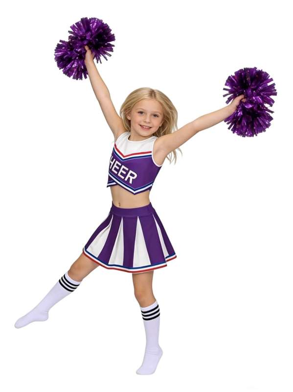 Set za djevojčice Cheerleading | Poliester | Pozornici nastupi | Do 17 godina | Marka Sea blue