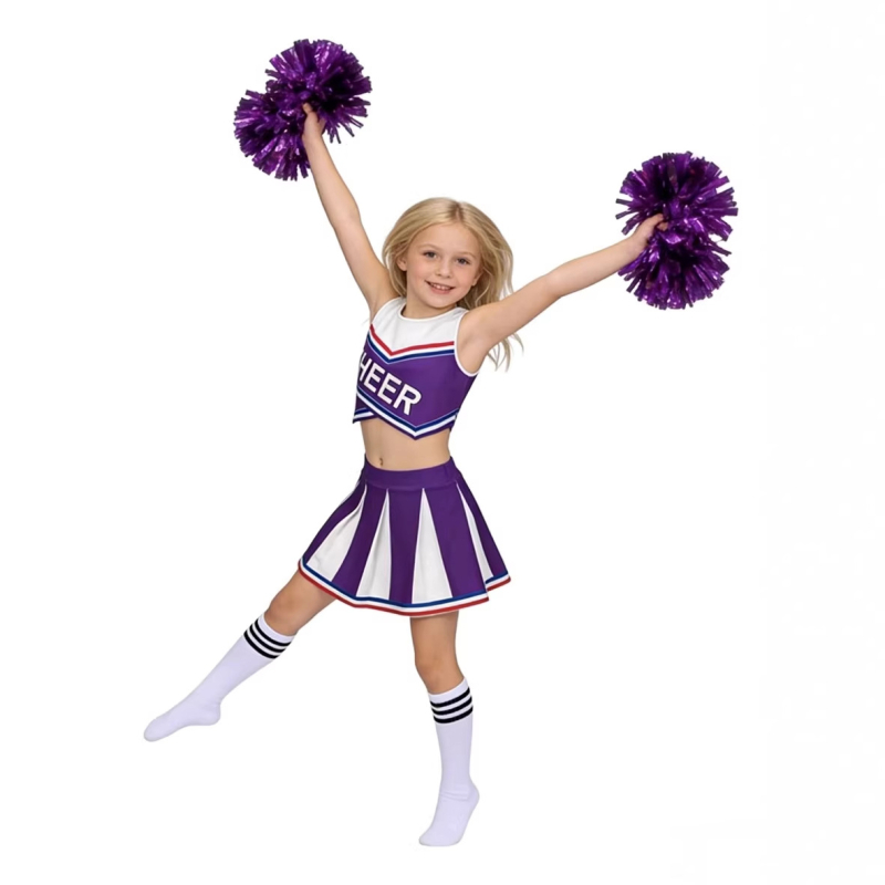 Set za djevojčice Cheerleading | Poliester | Pozornici nastupi | Do 17 godina | Marka Sea blue