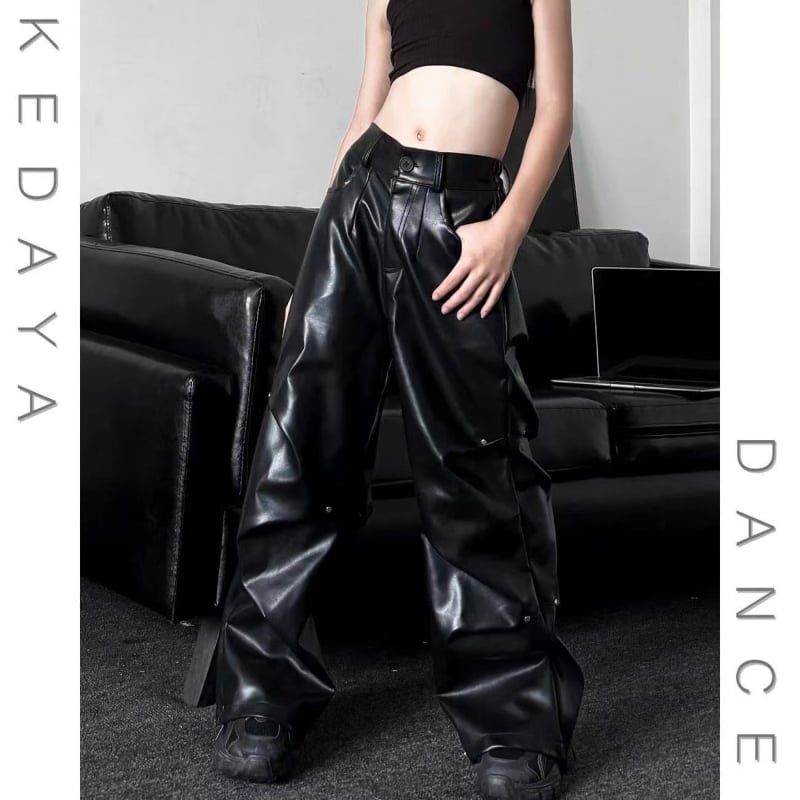 Детски комплект: леопардов принт къс топ и кожени панталони, качулка, дълги ръкави, полиестер, за сценично танцово изпълнение