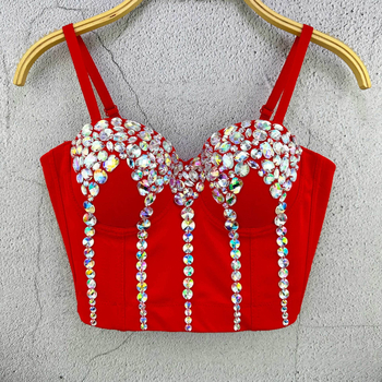 Moterų camisole top su sling ir pank stiliumi, abstraktus raštas, medvilnės audinys (90-95% medvilnė), vienos peties dirželis