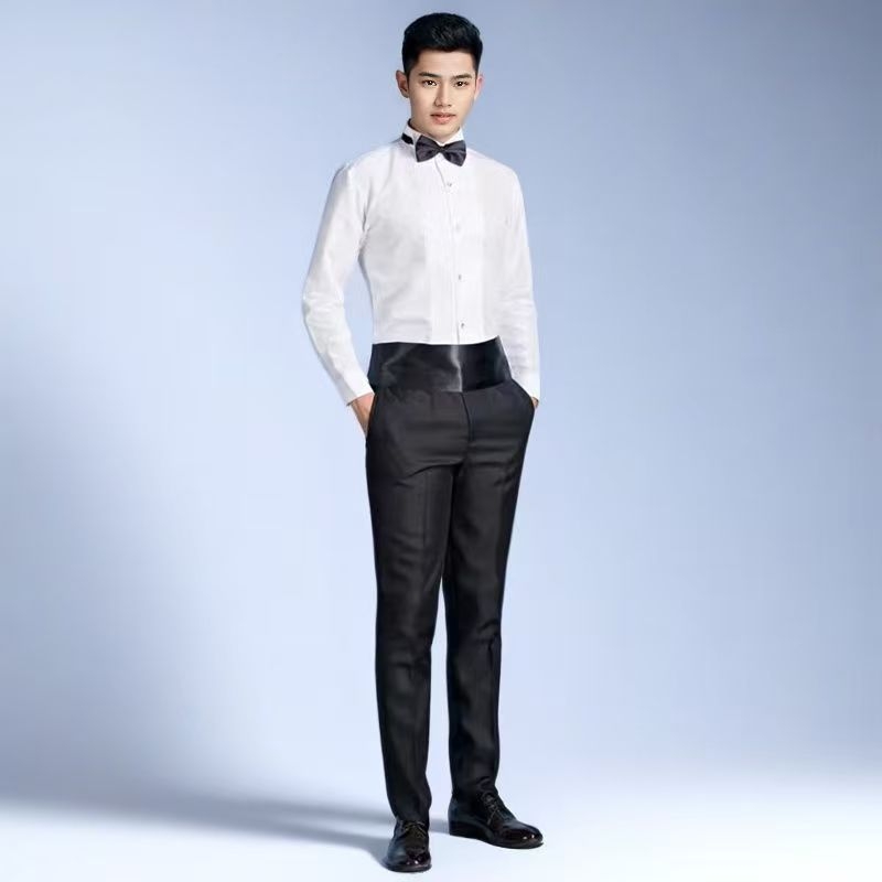 Costum de performanță pentru cor cu fustă lungă, pentru dirijor și concurs de recitare; pentru elevi gimnaziu și liceu. Primăvara 2025, poliester, compoziție principală 80-90% poliester, stil chinezesc, colaj/cusătură.