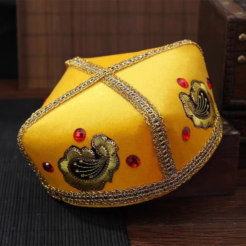 Costum etnic de dans pentru dansuri populare, cu fustă evazată mare, pentru repetiții și reprezentații; țesătură: spandex; unisex; primăvara 2025