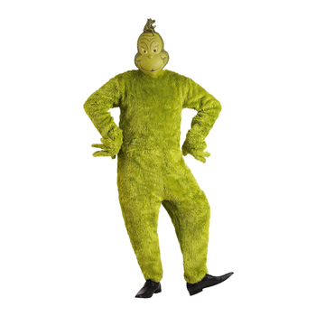 Costum cosplay de unică piesă pentru scenă cu păr lung — fibră acrilică 90–95% și spandex 80–90%, amestec fibre sintetice