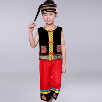 Yi Dance Big Swing Skirt - Chenille Spandex, unisex folklorni plesni kostim, proljeće 2025