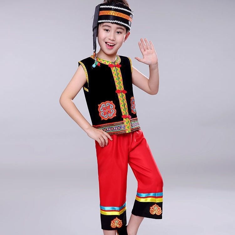 Yi Dance Big Swing Skirt - Chenille Spandex, unisex folklorni plesni kostim, proljeće 2025