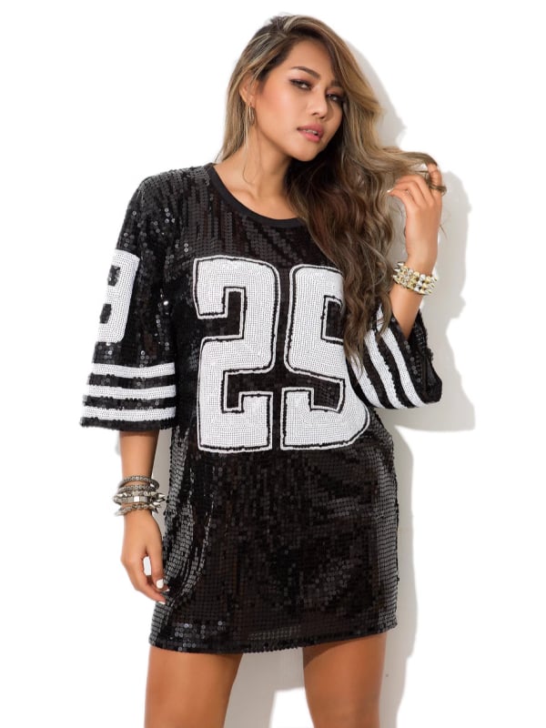 Tricou cu paiete pentru reprezentații pe scenă, țesătură plasă, poliester 70–80%, broderie, stil elegant street-hipster, Primăvara 2025