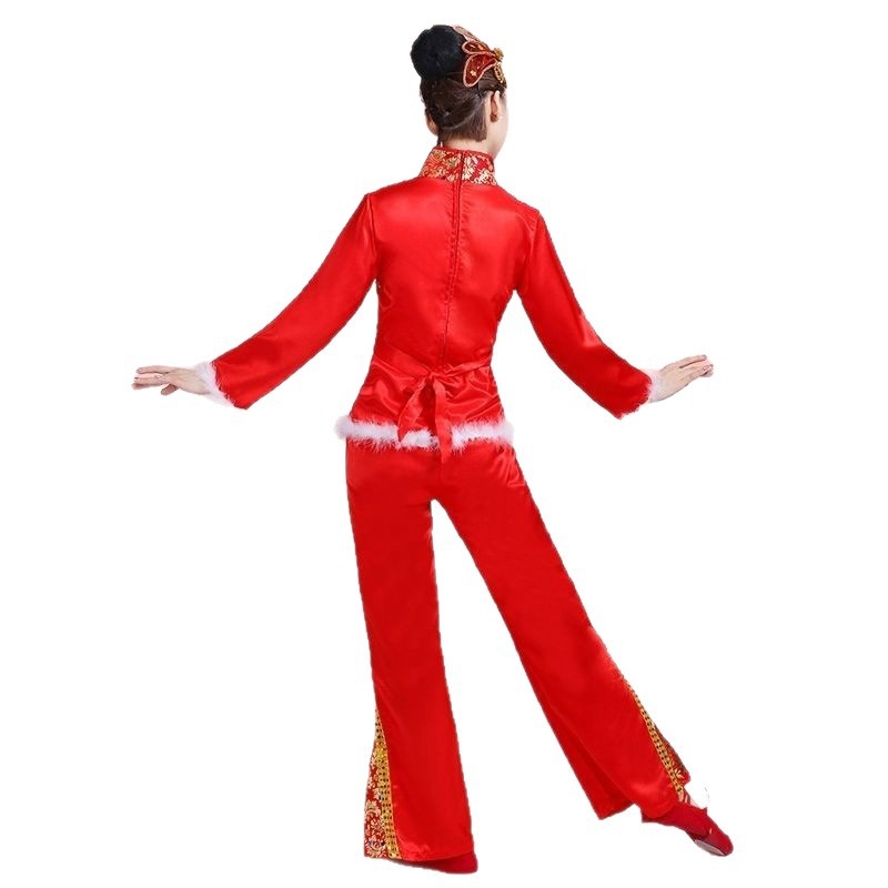 Yangko kostim set za jesen-zimu, unisex, za scenske nastupe i ples na trgu, uključuje bubnjarske kostime