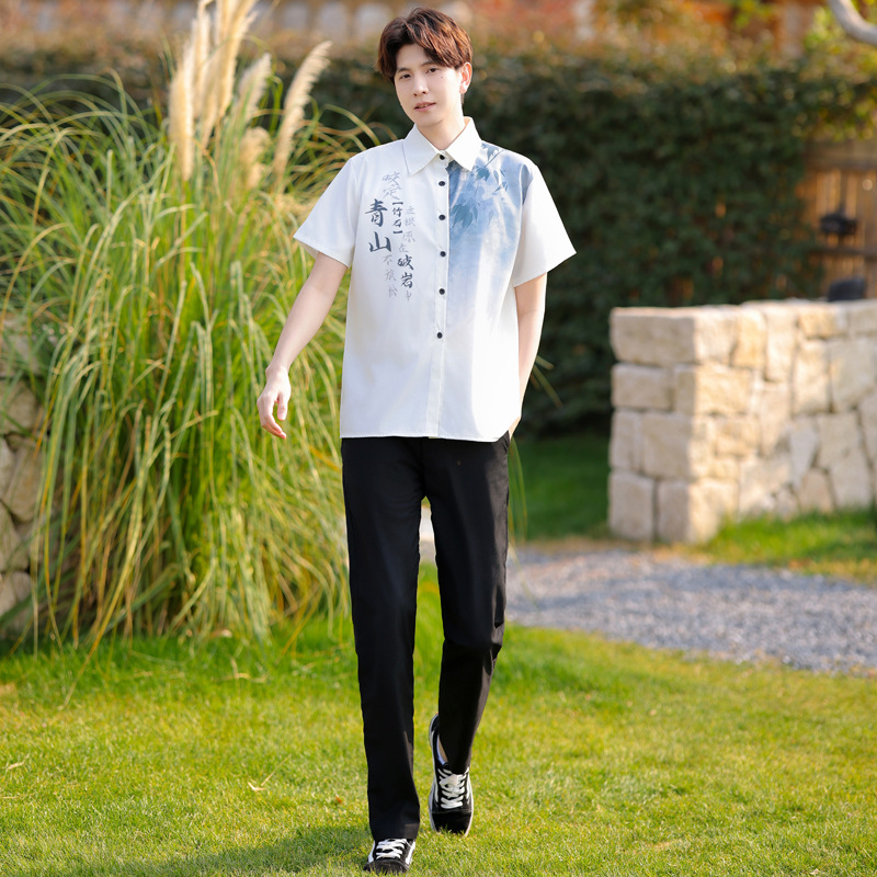 Set uniformă școlară — stil vară colegiu pentru competiții sportive, cor și recitare; primăvară 2025, țesătură poliester, peste 95% poliester, imprimare, fără guler