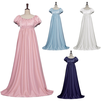 Rochie lungă medievală în stil retro pentru cosplay și reprezentații pe scenă • țesătură poliester • fibre poliesterice și fibre clorinate • pentru femei • Costum de scenă