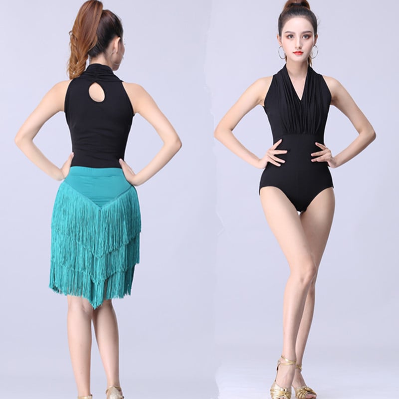 Tim Siyi Zun Ženski latino plesni kombinezon – Milk Silk Spandex tkanina, tolerancija 2 cm